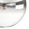 Chehalis Plafonnier, Boule lumineuse Ambre, Clair, Fumé, 5 lumières