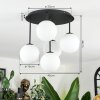 Chehalis Plafonnier, Boule lumineuse Blanc, 5 lumières