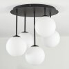 Chehalis Plafonnier, Boule lumineuse Blanc, 5 lumières