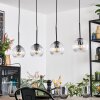 Ripoll Suspension, Boule lumineuse, Suspension Clair, 4 lumières