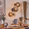 Gastor Boule lumineuse, Applique murale 42 cm Or, Noir, 3 lumières