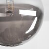 Chehalis Plafonnier, Boule lumineuse 45 cm Fumé, 5 lumières