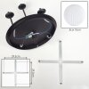 Chehalis Plafonnier, Boule lumineuse Blanc, 5 lumières
