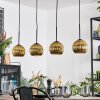 Koyoto Suspension, Boule lumineuse, Suspension Or, 4 lumières