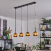 Koyoto Suspension, Boule lumineuse, Suspension Or, 4 lumières
