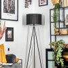 Soungou Lampadaire Noir, 1 lumière