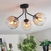 Koyoto Plafonnier, Boule lumineuse Ambre, Clair, 3 lumières