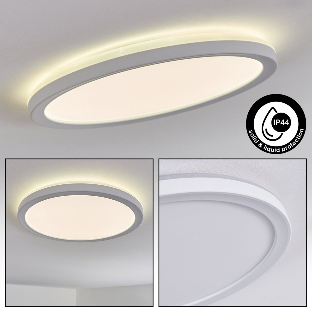 Qadir Plafonnier extérieur, Plafonnier LED Blanc, 1 lumière main product photo