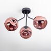 Ripoll Plafonnier, Boule lumineuse Cuivré, 3 lumières
