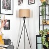Soungou Lampadaire Noir, 1 lumière