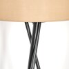 Soungou Lampadaire Noir, 1 lumière