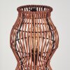 Cardeira Lampadaire Noir, 4 lumières