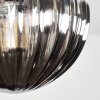 Chehalis Plafonnier, Boule lumineuse Fumé, 5 lumières