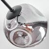 Ripoll Plafonnier, Boule lumineuse Fumé, 3 lumières