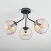 Koyoto Plafonnier, Boule lumineuse Ambre, Clair, 3 lumières