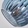 Koyoto Plafonnier, Boule lumineuse Bleu, Vert, Cuivré, 3 lumières