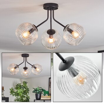 Ripoll Plafonnier, Boule lumineuse Clair, 3 lumières Ripoll Plafonnier, Boule lumineuse Clair, 3 lumières
