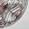Ripoll Plafonnier, Boule lumineuse Fumé, 3 lumières