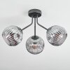 Ripoll Plafonnier, Boule lumineuse Fumé, 3 lumières