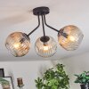 Ripoll Plafonnier, Boule lumineuse Ambre, Clair, 3 lumières