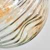 Ripoll Plafonnier, Boule lumineuse Ambre, Clair, 3 lumières