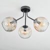 Ripoll Plafonnier, Boule lumineuse Ambre, Clair, 3 lumières