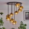 Koyoto Plafonnier, Boule lumineuse Or, Clair, 9 lumières