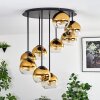 Koyoto Plafonnier, Boule lumineuse Or, Clair, 9 lumières