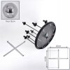 Gastor Plafonnier, Boule lumineuse Fumé, 9 lumières