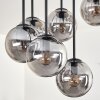 Gastor Plafonnier, Boule lumineuse Fumé, 9 lumières