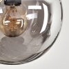 Gastor Plafonnier, Boule lumineuse Ambre, Fumé, 9 lumières