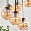 Gastor Plafonnier, Boule lumineuse Ambre, 9 lumières