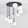 Gastor Plafonnier, Boule lumineuse Blanc, 9 lumières