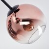 Koyoto Plafonnier, Boule lumineuse Clair, Cuivré, 3 lumières