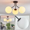 Gastor Plafonnier, Boule lumineuse Blanc, 3 lumières