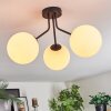 Gastor Plafonnier, Boule lumineuse Blanc, 3 lumières