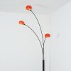 Nikkala Lampadaire Chrome, Noir, 3 lumières