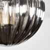 Chehalis Plafonnier, Boule lumineuse Ambre, Clair, Fumé, 5 lumières