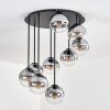 Gastor Plafonnier, Boule lumineuse Clair, Fumé, 9 lumières Gastor Plafonnier, Boule lumineuse Clair, Fumé, 9 lumières