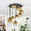 Koyoto Plafonnier, Boule lumineuse 57 cm Or, Clair, 9 lumières