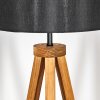 Soungou Lampadaire Écru, Noir, 1 lumière