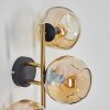 Gastor Boule lumineuse, Applique murale Or, Noir, 3 lumières