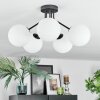 Gastor Plafonnier, Boule lumineuse 52 cm Blanc, 5 lumières
