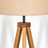 Soungou Lampadaire Écru, Noir, 1 lumière