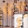 Koyoto Lampadaire 31 cm Ambre, 5 lumières