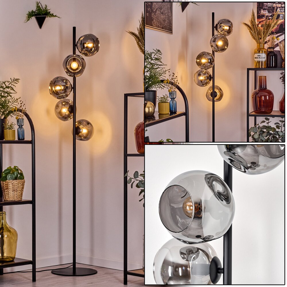 Ripoll Lampadaire Fumé, 5 lumières main product photo