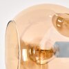 Koyoto Lampadaire 31 cm Ambre, Fumé, 5 lumières