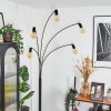Codecreo Lampadaire Noir, 5 lumières
