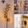 Koyoto Lampadaire 31 cm Or, Clair, 5 lumières