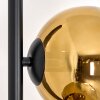 Koyoto Lampadaire 31 cm Or, Clair, 5 lumières